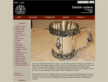 Tablet Screenshot of dabbahjudaica.co.il